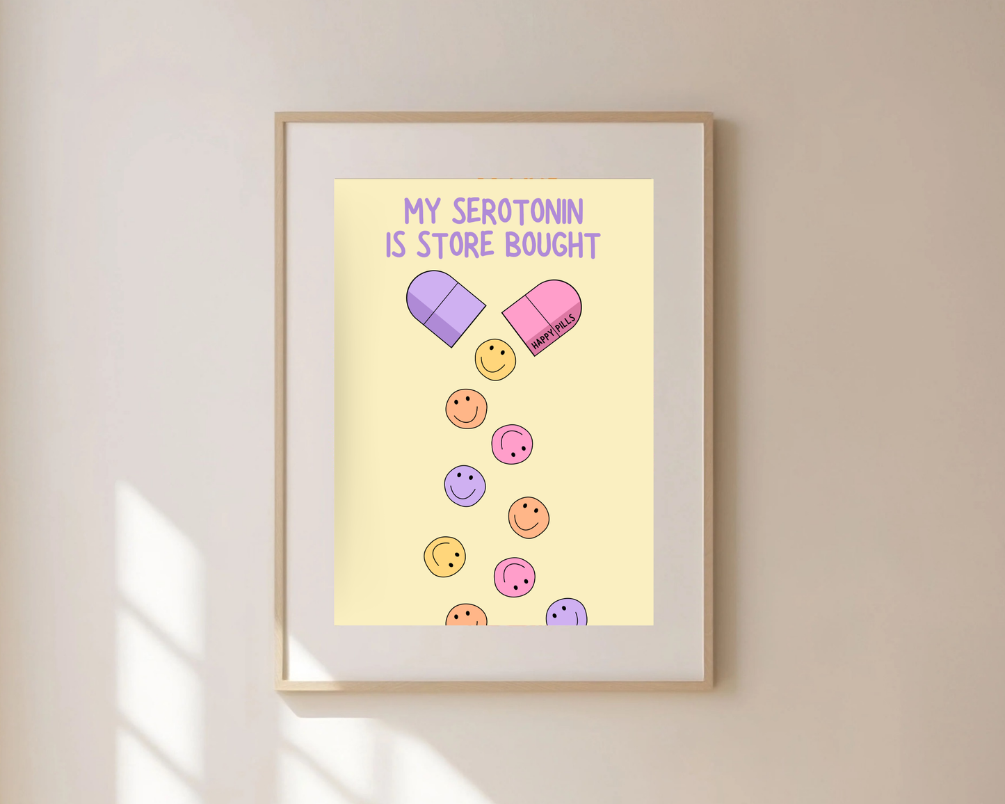 Store Bought Serotonin Print
