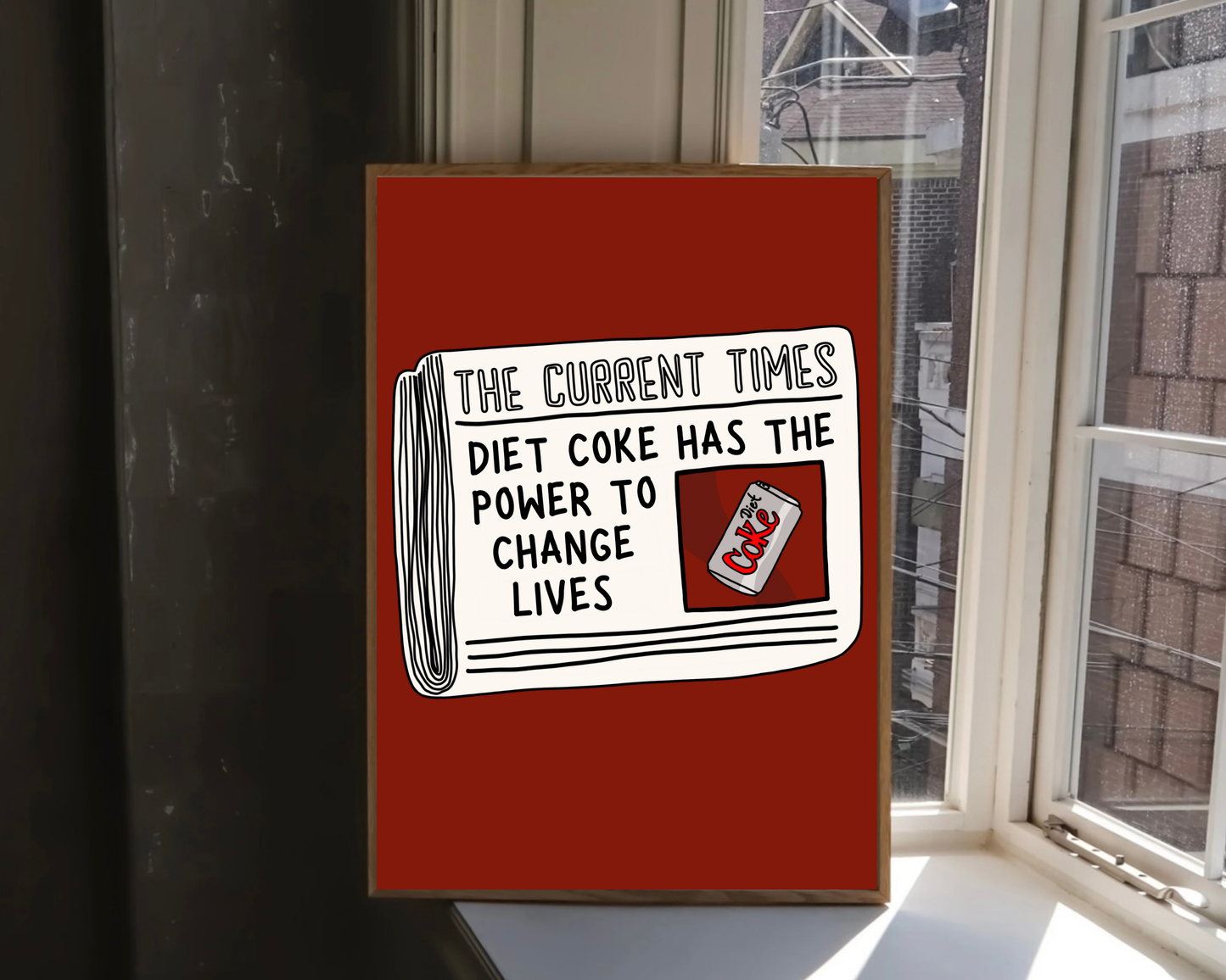 Diet Coke Newspaper