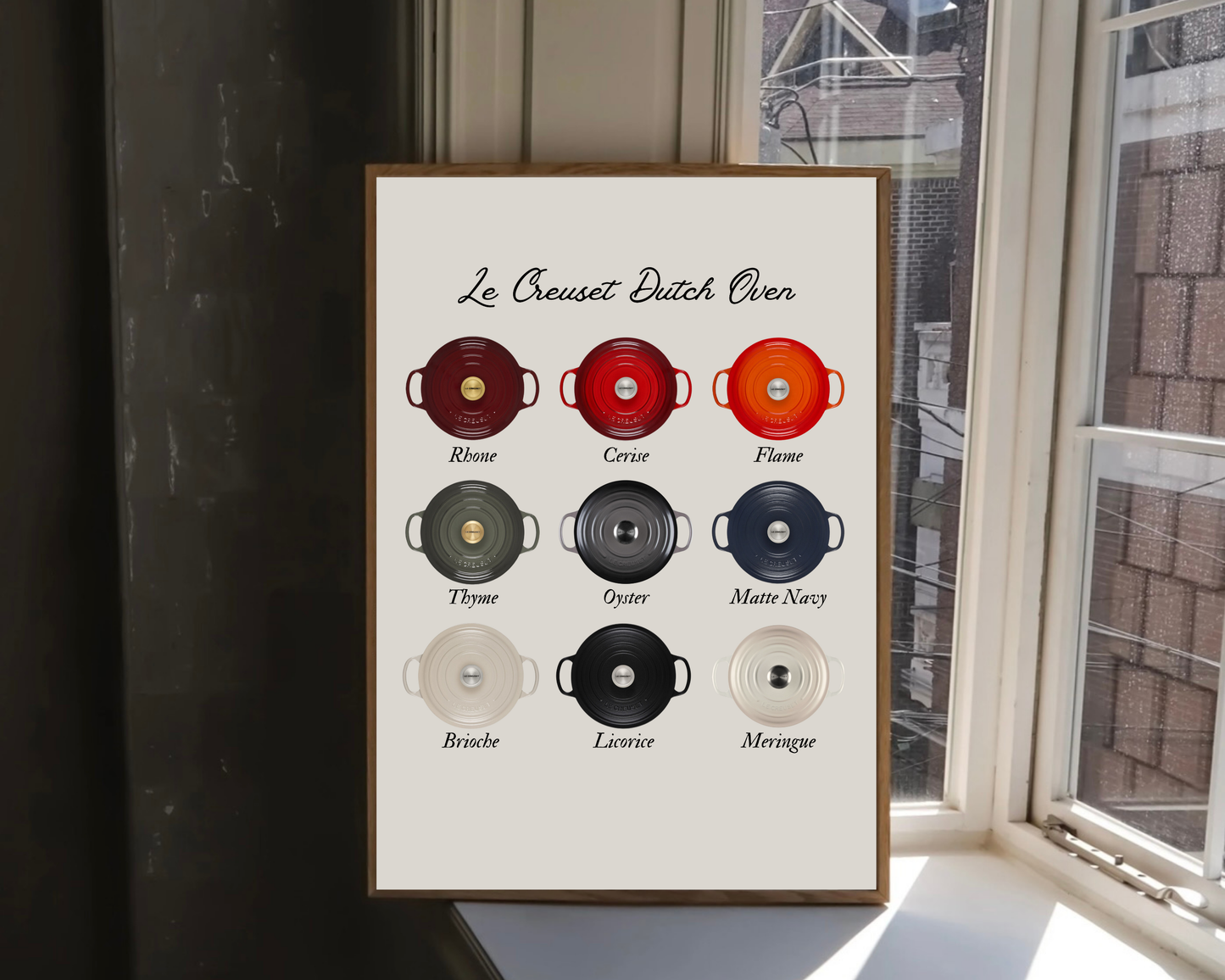 Custom Le Creuset Print