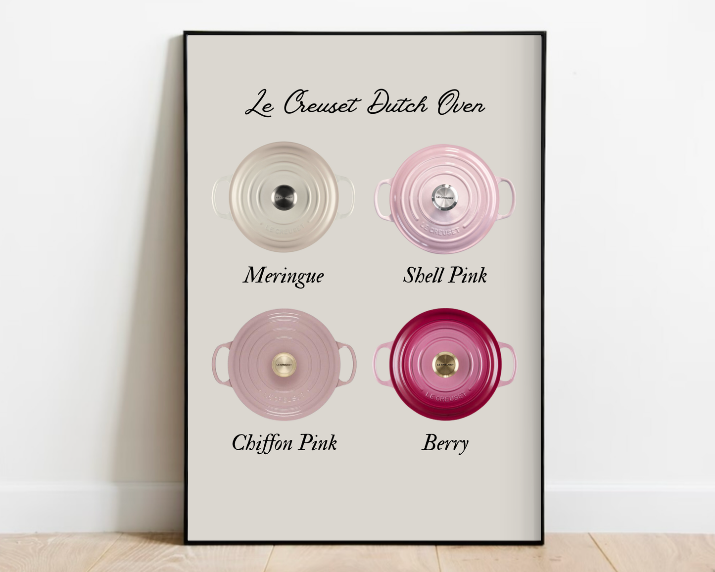 Custom Le Creuset Print
