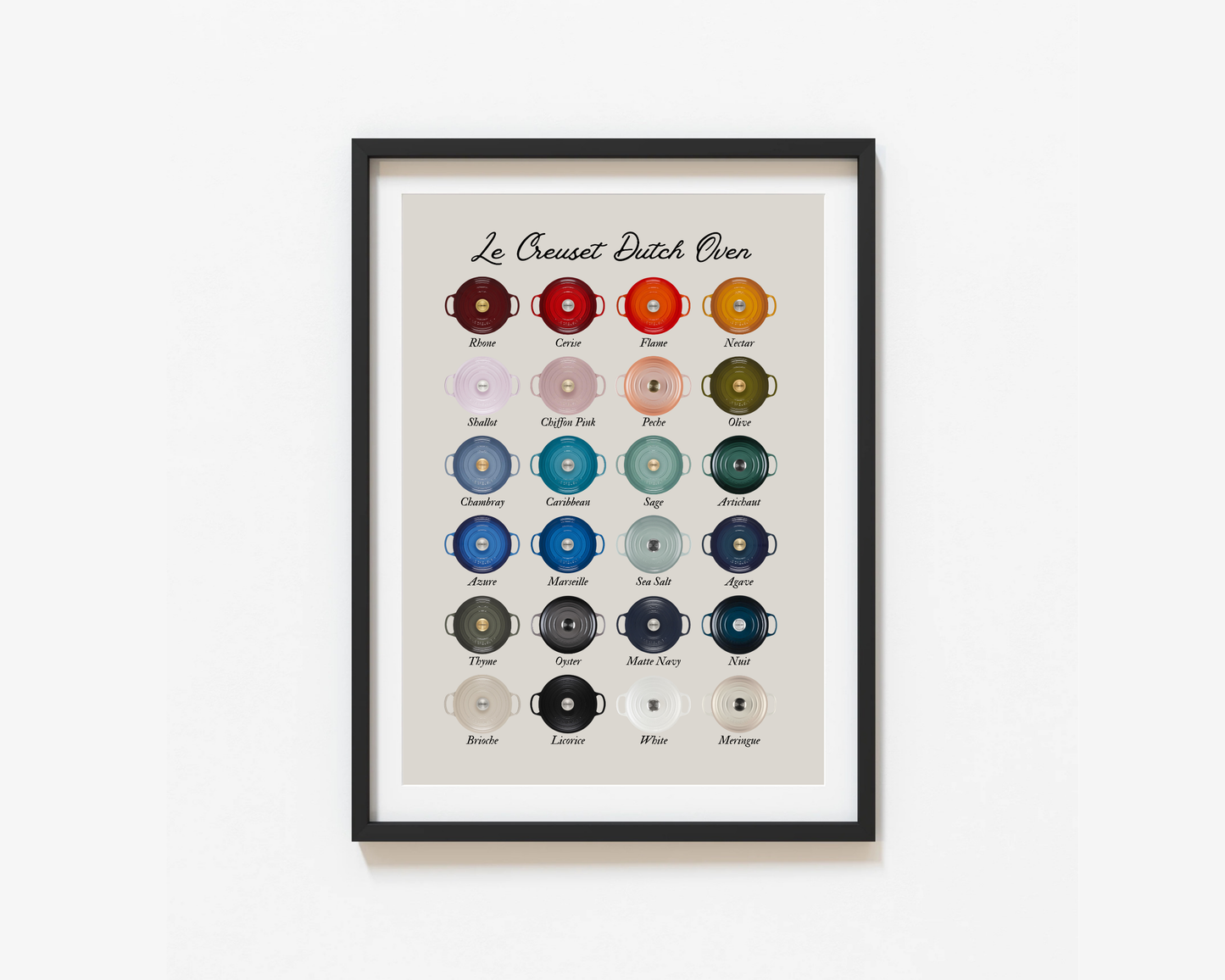 Le Creuset Print