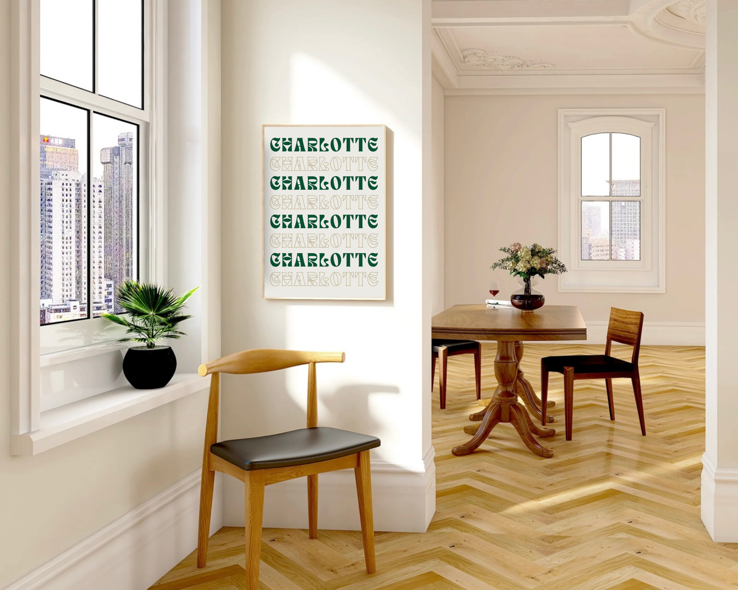 Charlotte North Carolina Print