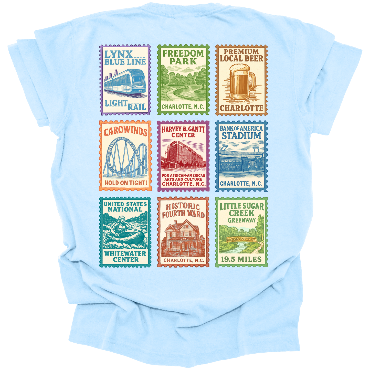 Charlotte Stamps Tee