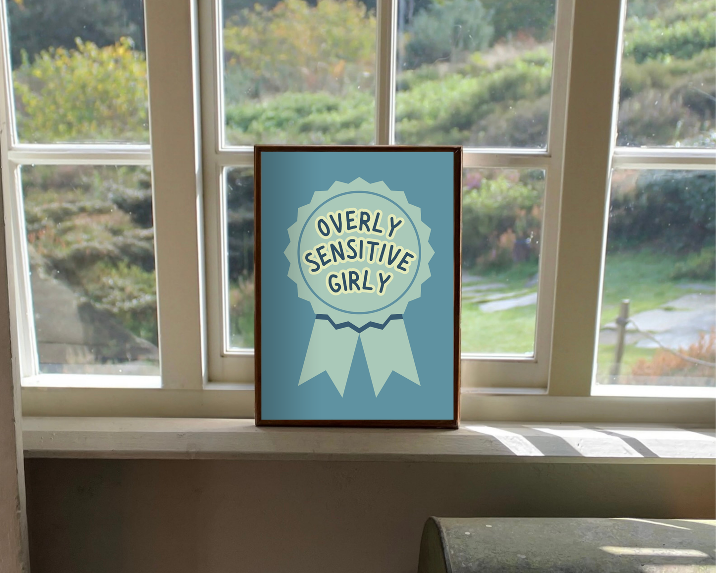 Overly Sensitive Girly Print