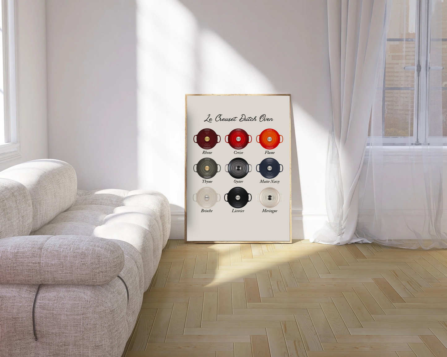 Custom Le Creuset Print