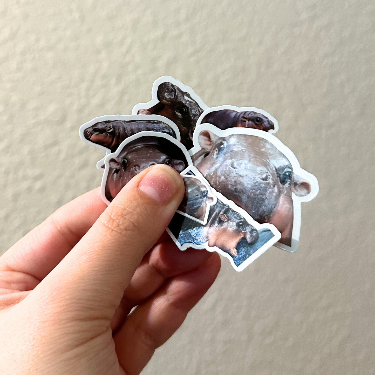 Moo Deng Sticker Pack
