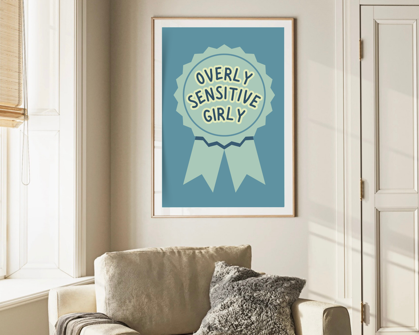 Overly Sensitive Girly Print