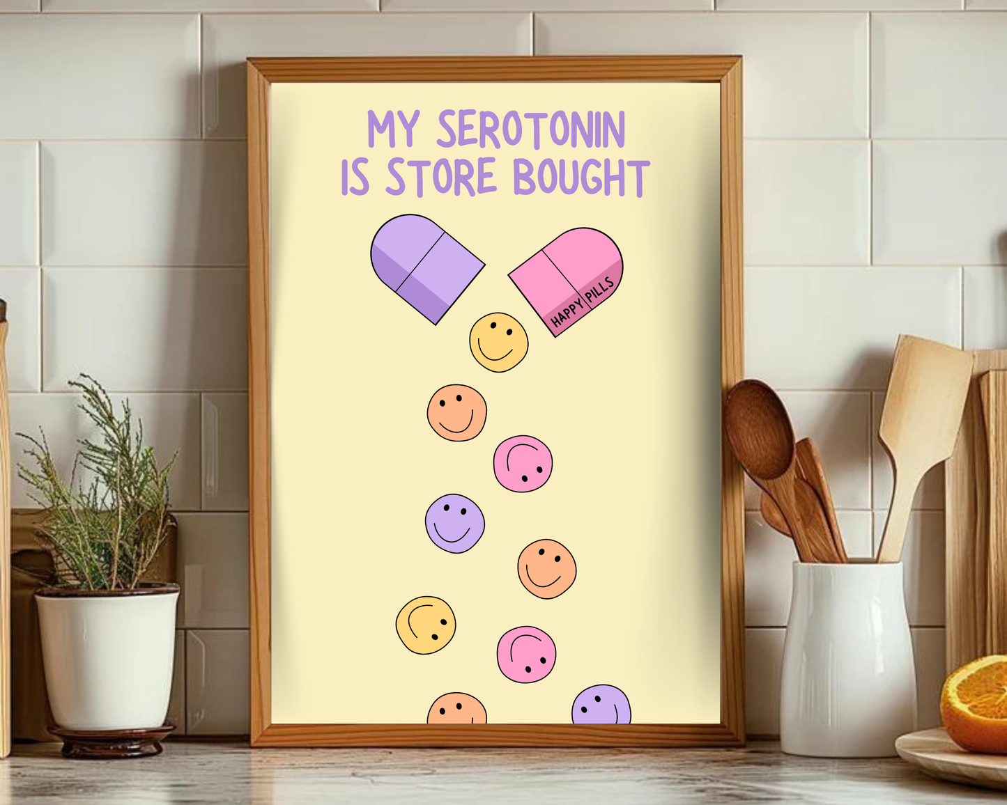 Store Bought Serotonin Print