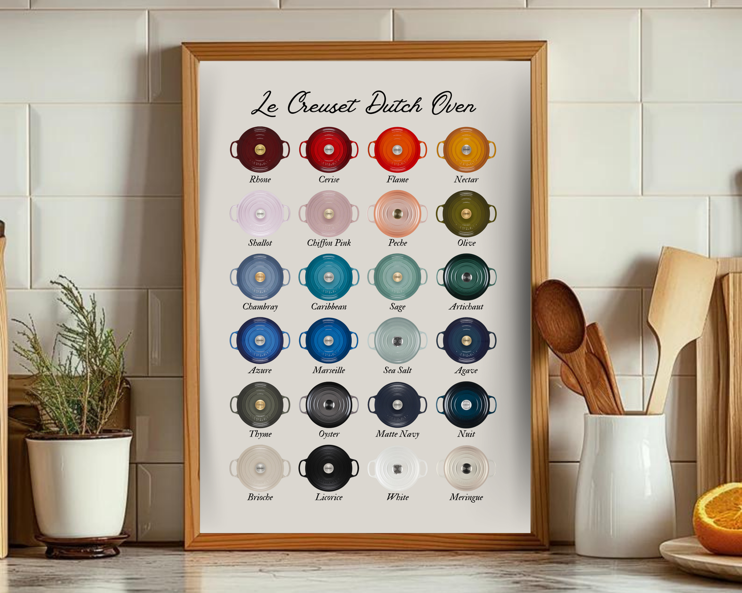 Le Creuset Print