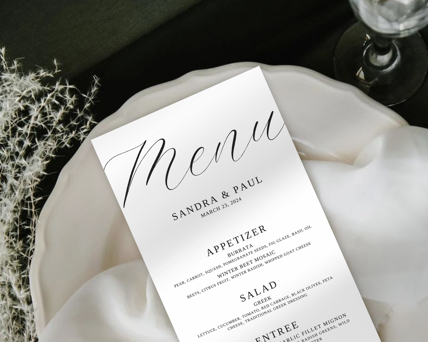 Custom Menu