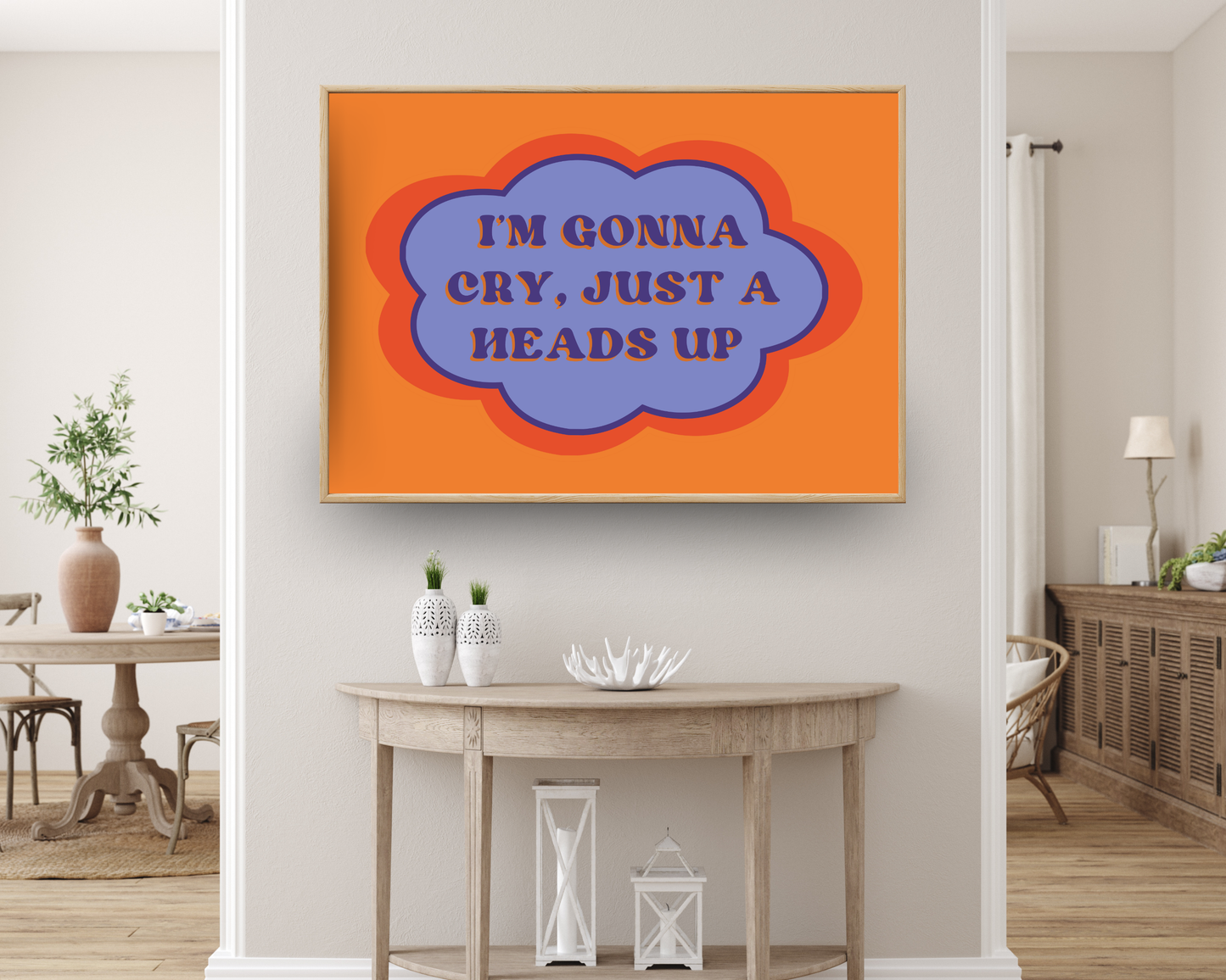 I'm Gonna Cry Print