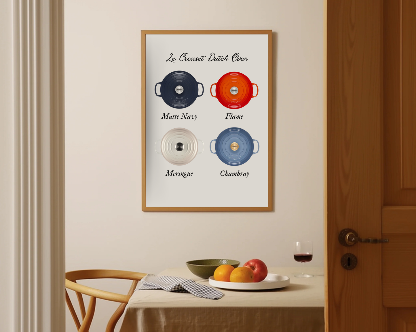 Custom Le Creuset Print