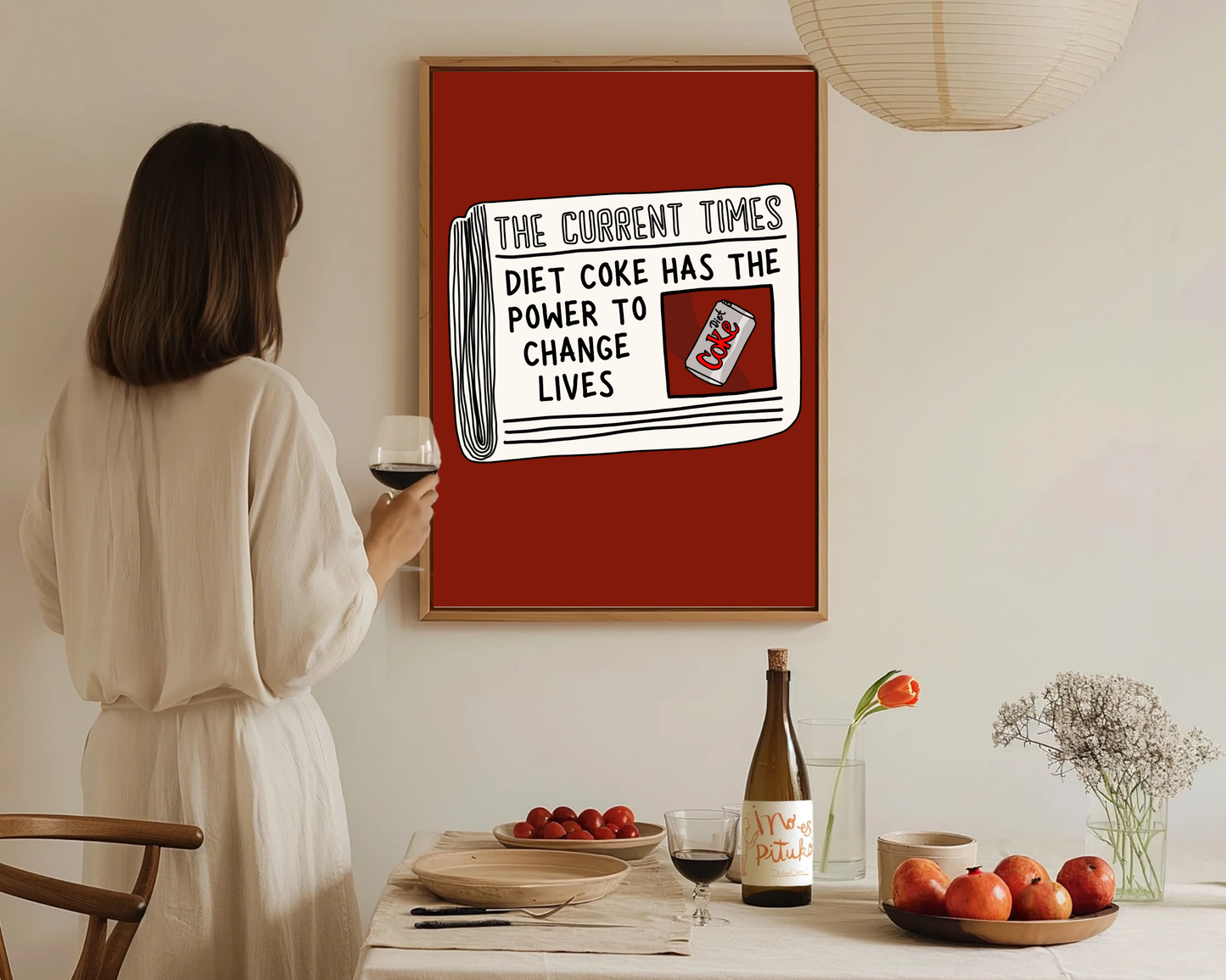 Diet Coke Newspaper