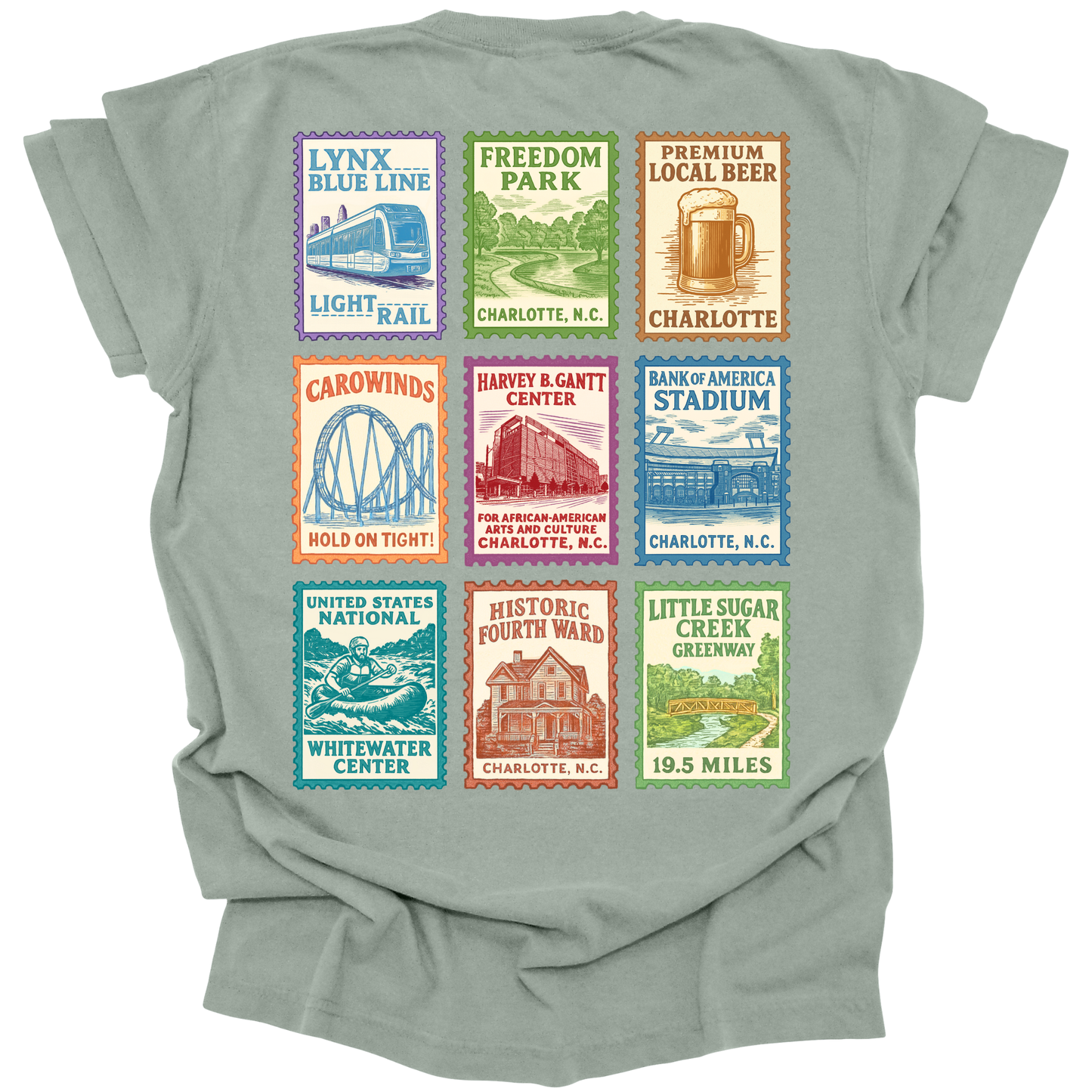Charlotte Stamps Tee