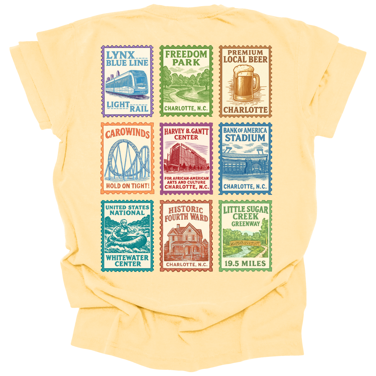 Charlotte Stamps Tee