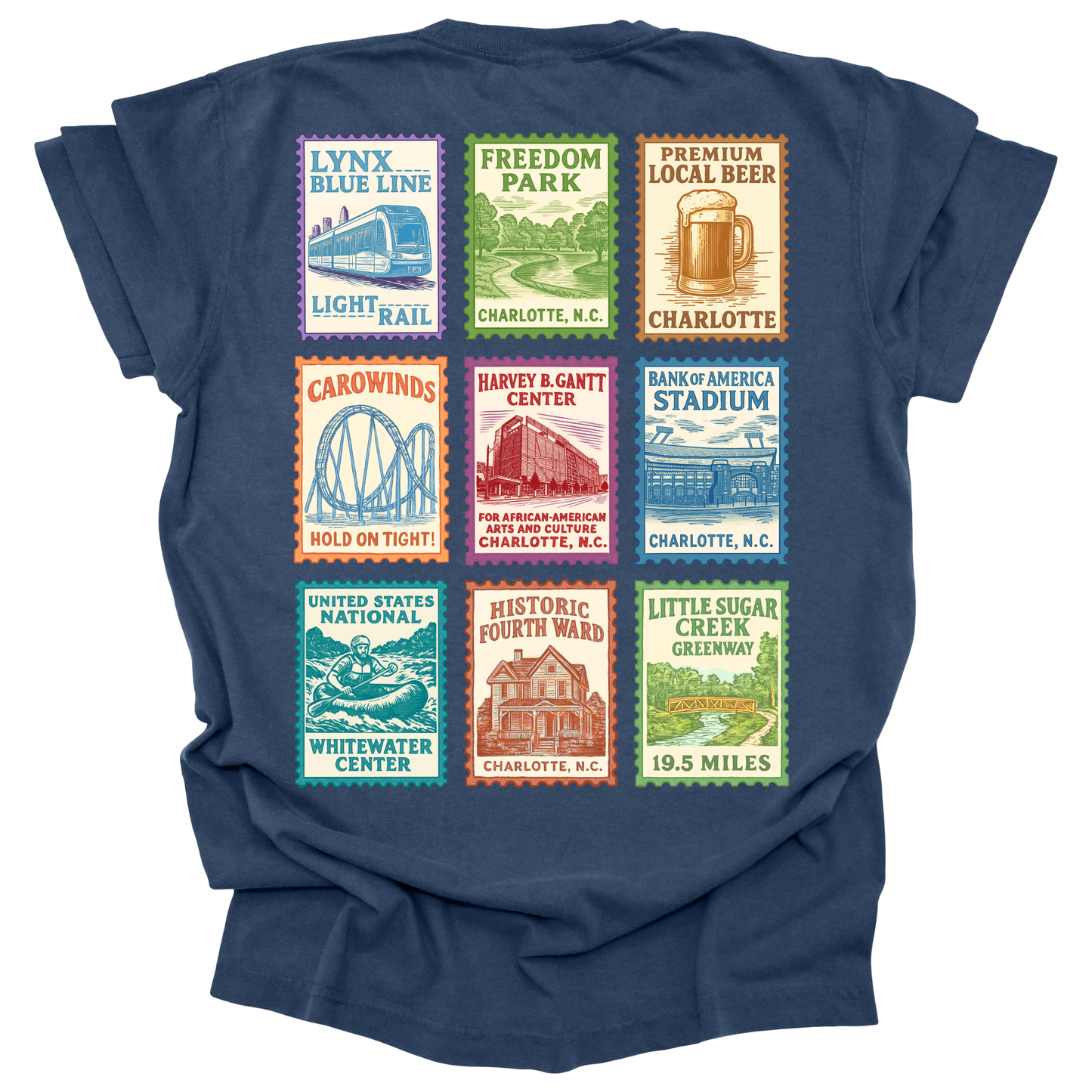 Charlotte Stamps Tee