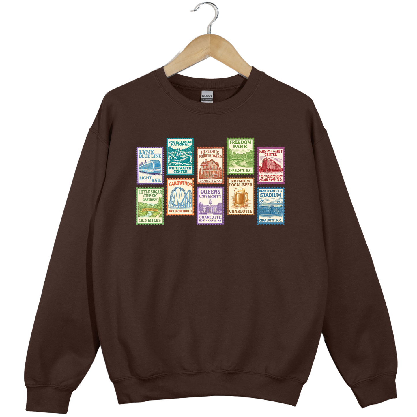 Charlotte Stamps Crewneck