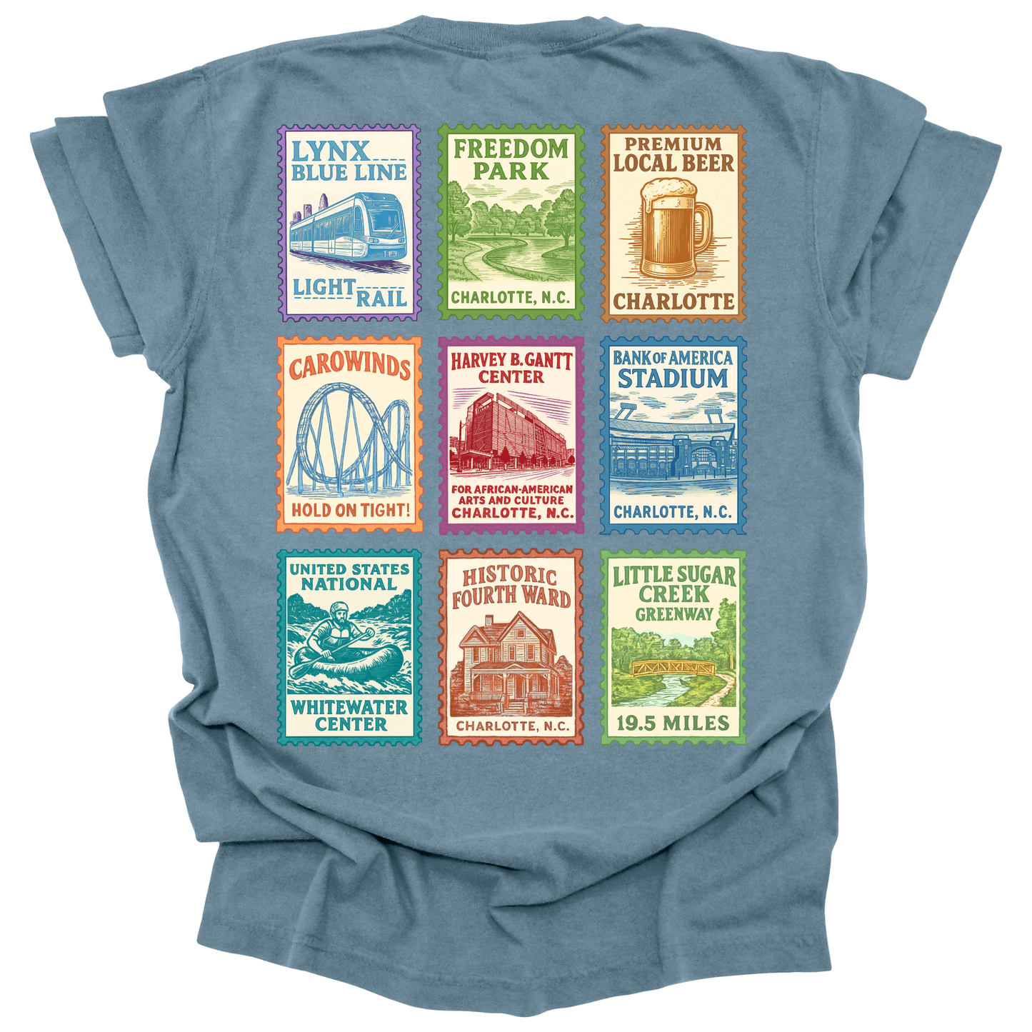 Charlotte Stamps Tee