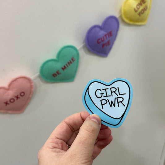 Girl Power Sticker