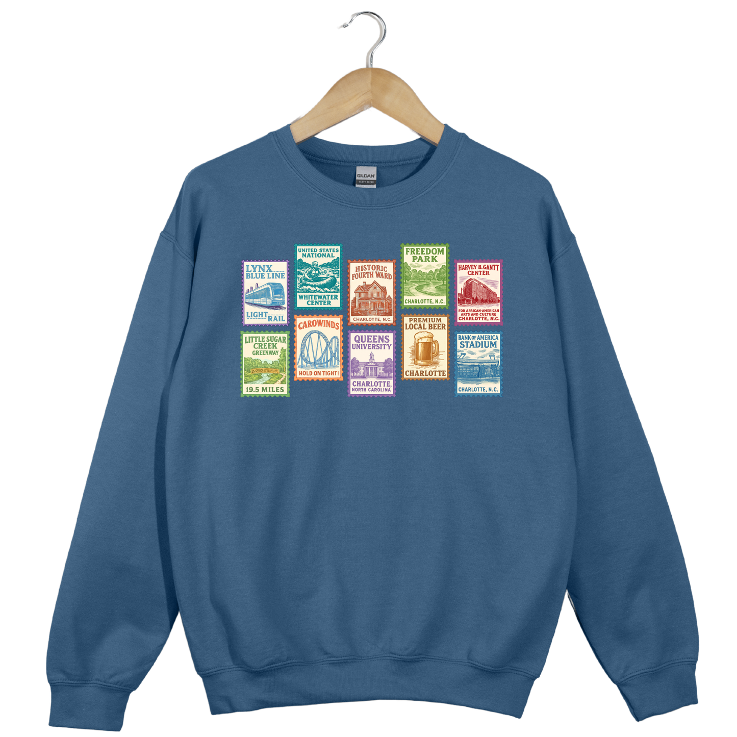 Charlotte Stamps Crewneck