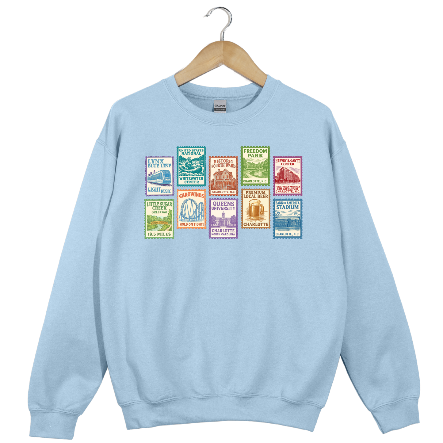 Charlotte Stamps Crewneck
