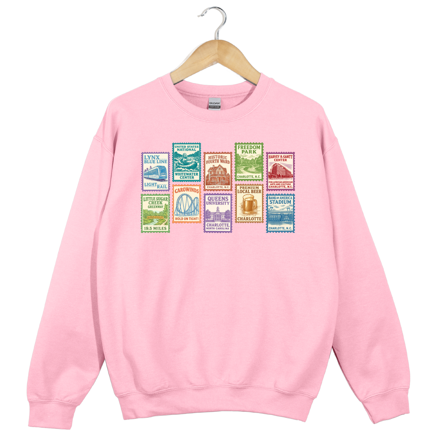 Charlotte Stamps Crewneck