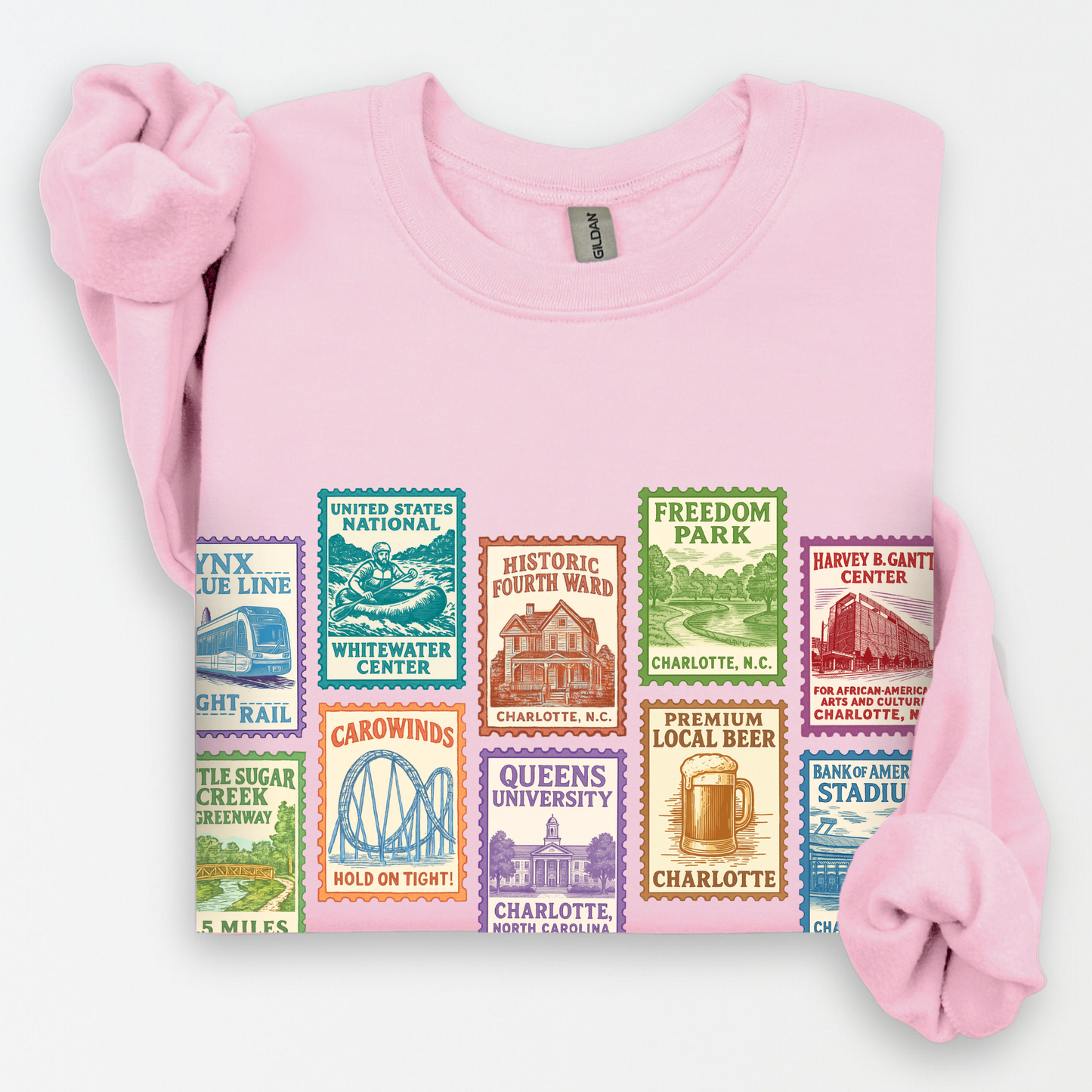 Charlotte Stamps Crewneck