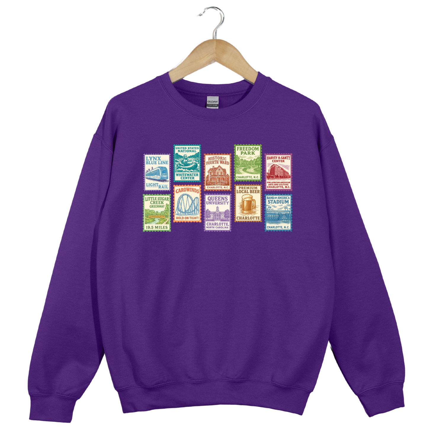 Charlotte Stamps Crewneck