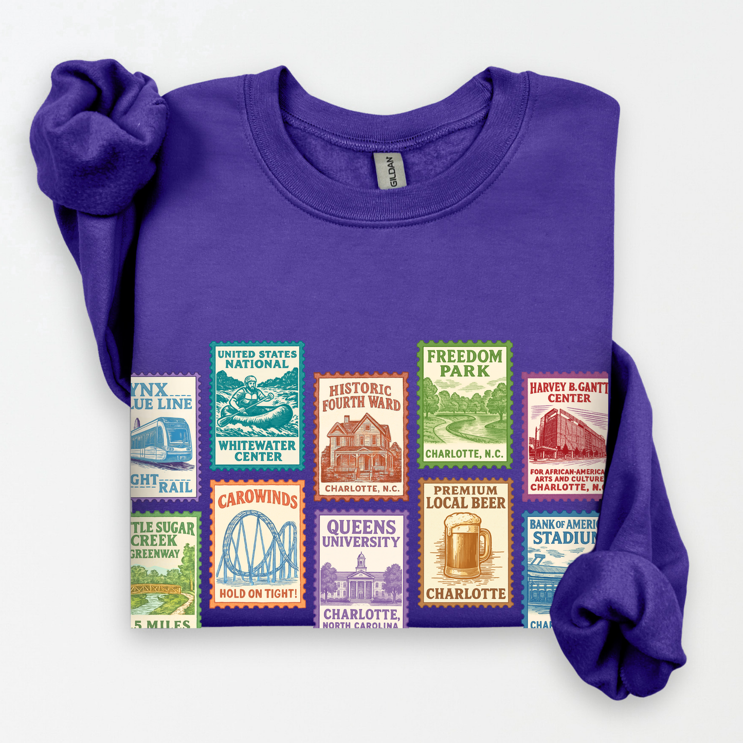 Charlotte Stamps Crewneck