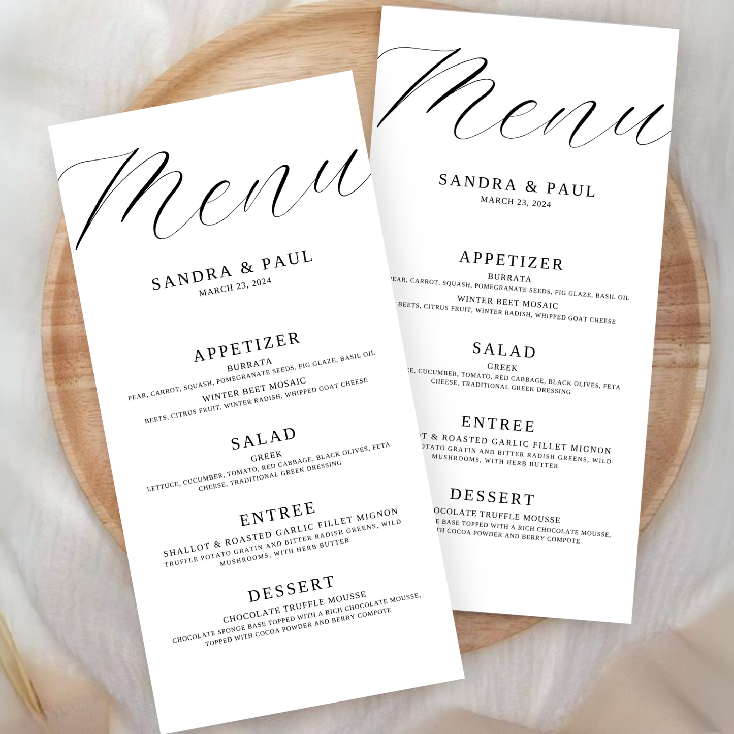 Custom Menu