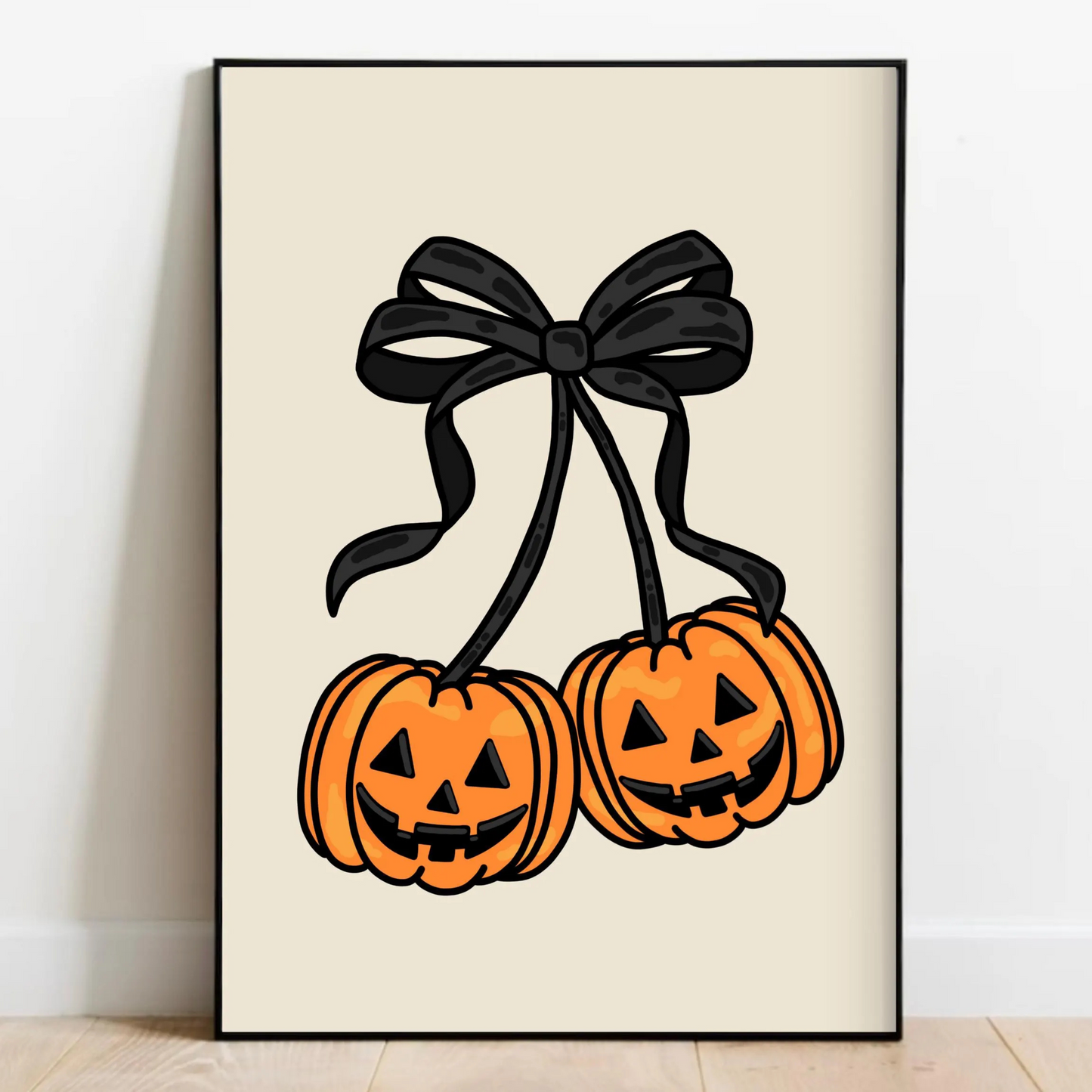 Coquette Halloween Print