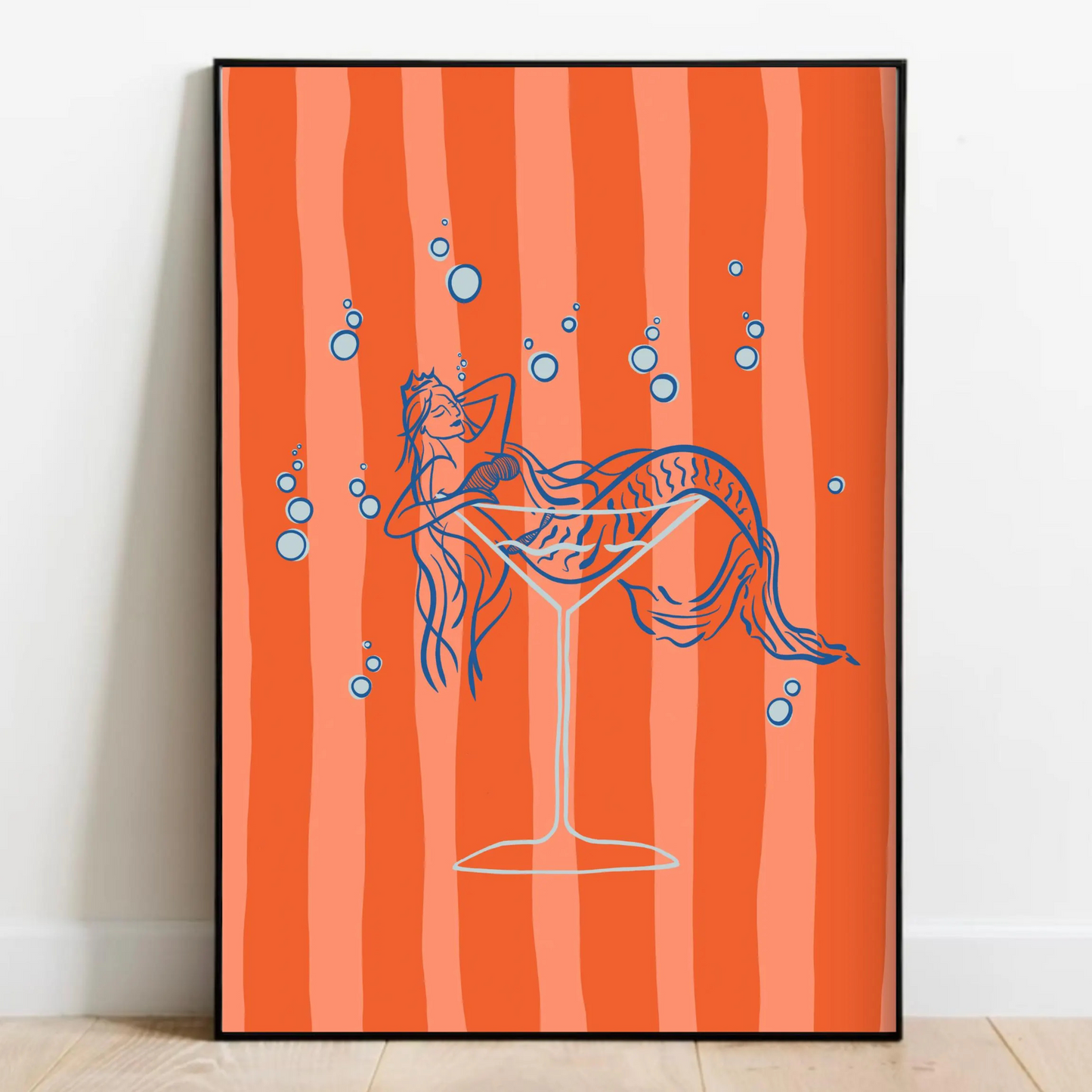 Mermaid Martini Print