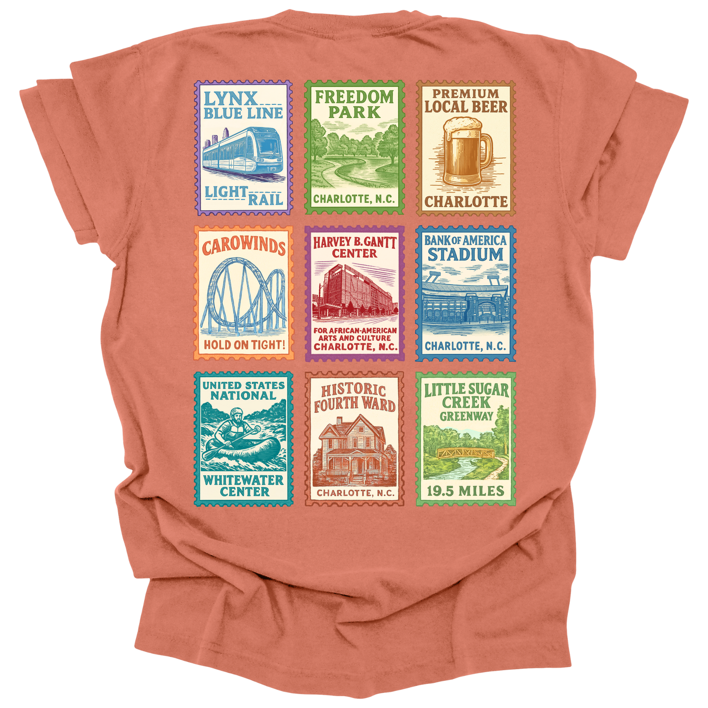 Charlotte Stamps Tee