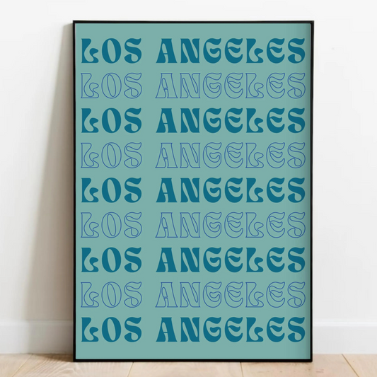 Los Angeles California Print