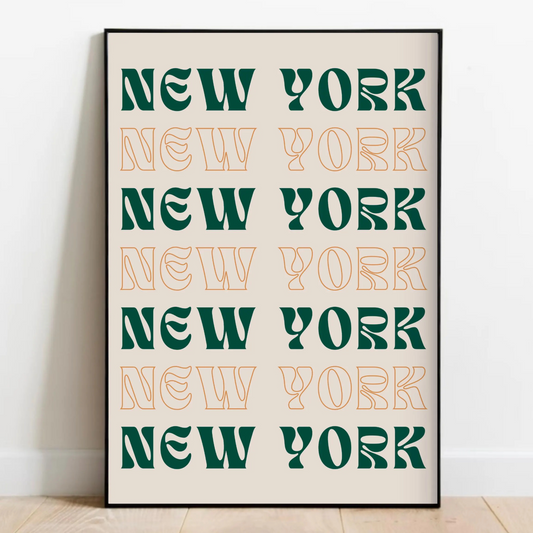 New York Print