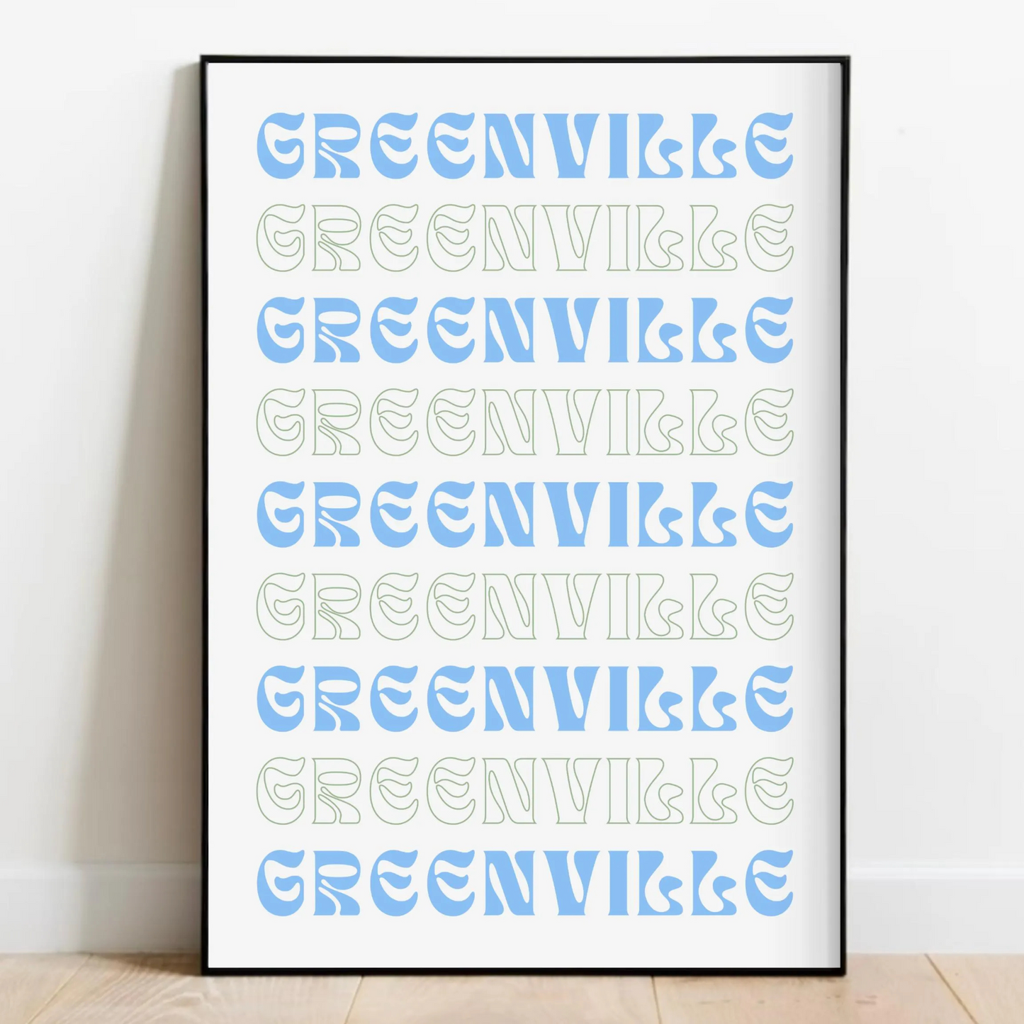 Greenville South Carolina Print