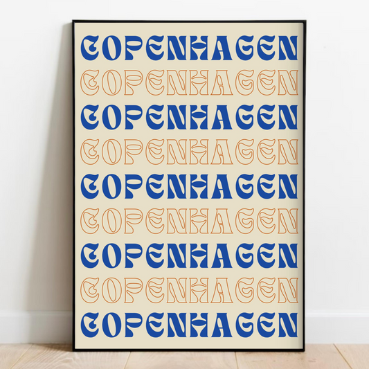 Copenhagen Denmark Print