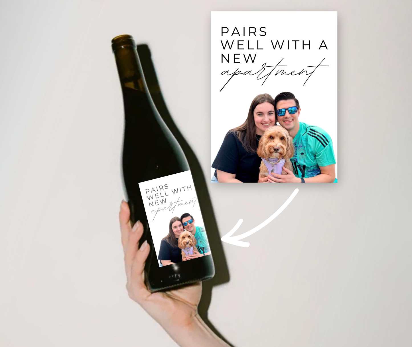Custom Photo Cutout Label