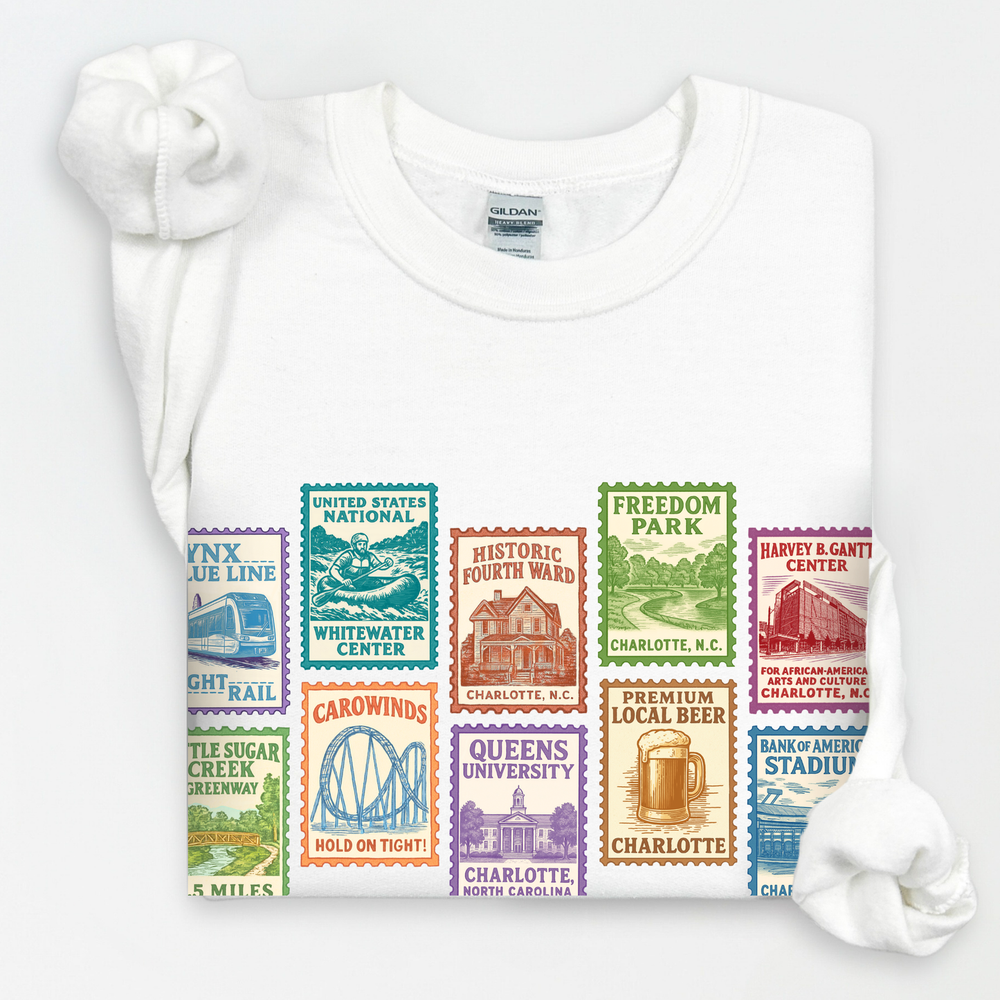 Charlotte Stamps Crewneck