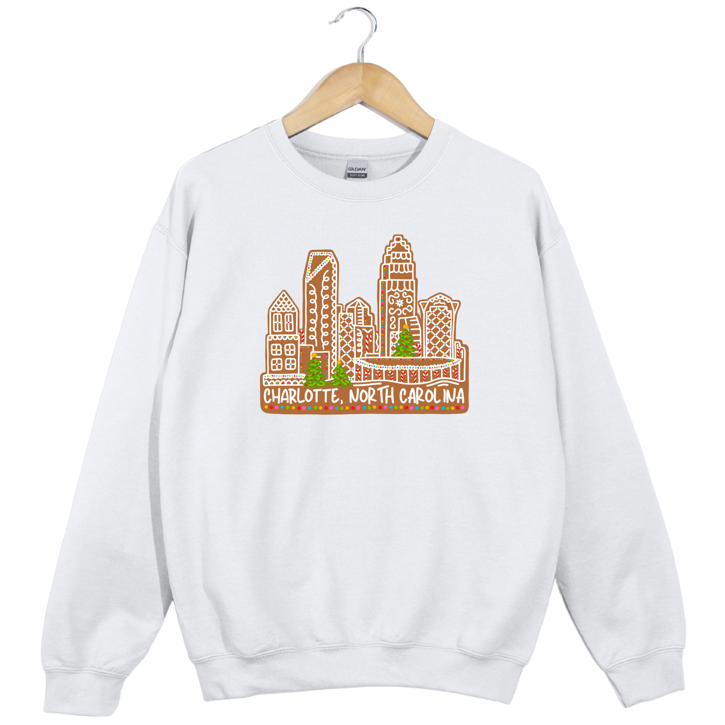 Gingerbread Charlotte Crewneck
