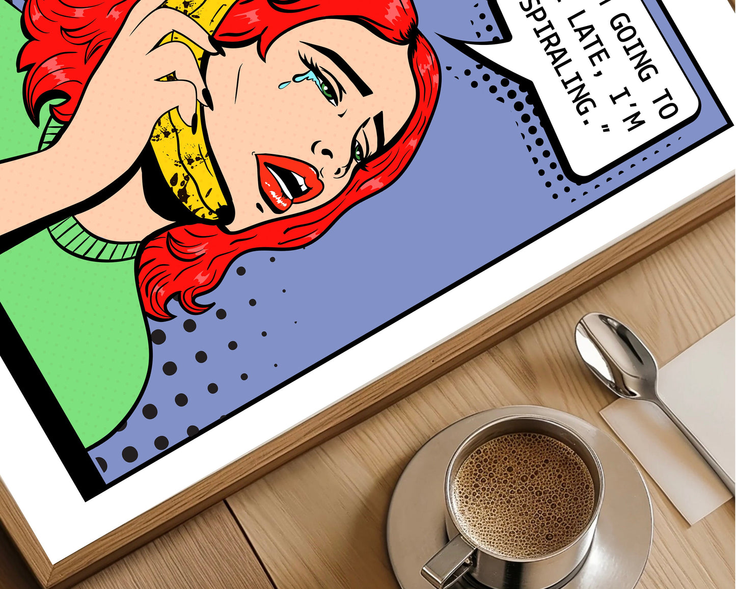 I'm Gonna Be Late Print