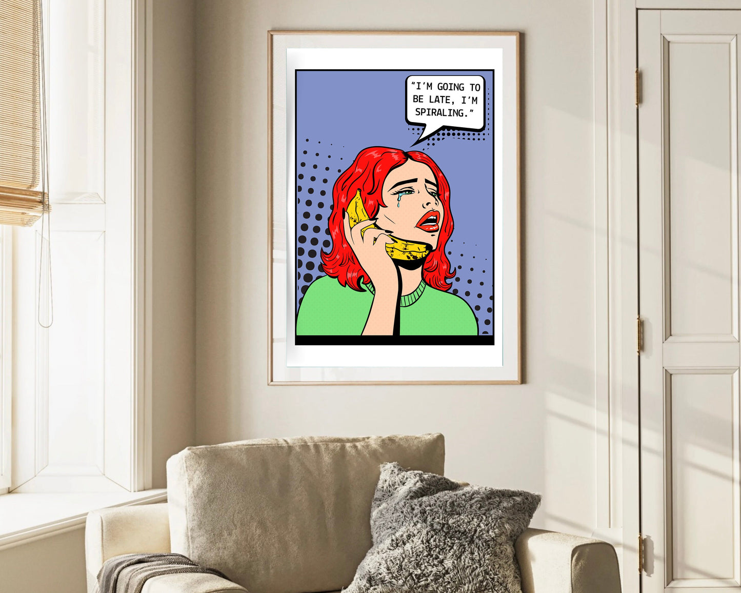 I'm Gonna Be Late Print