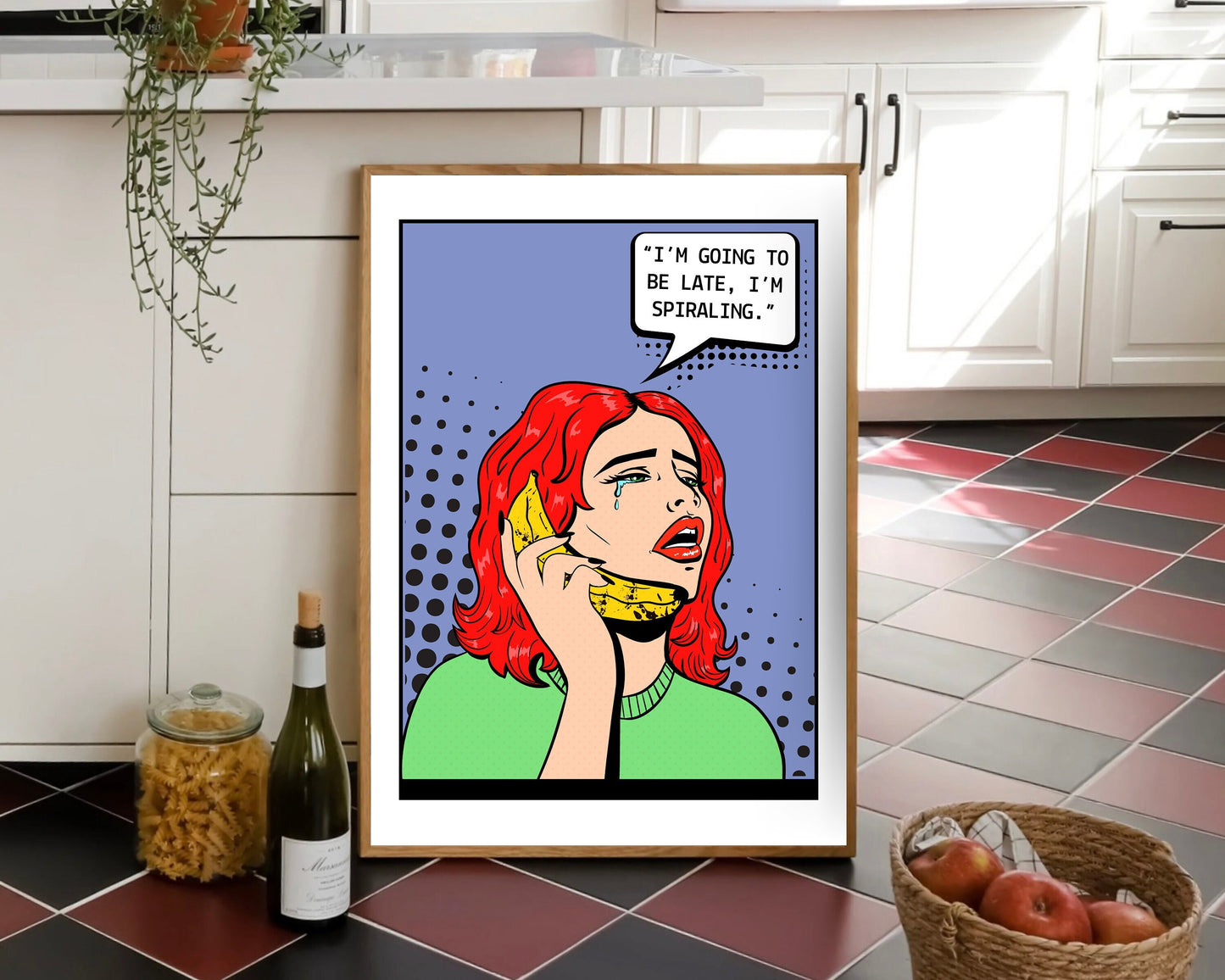 I'm Gonna Be Late Print