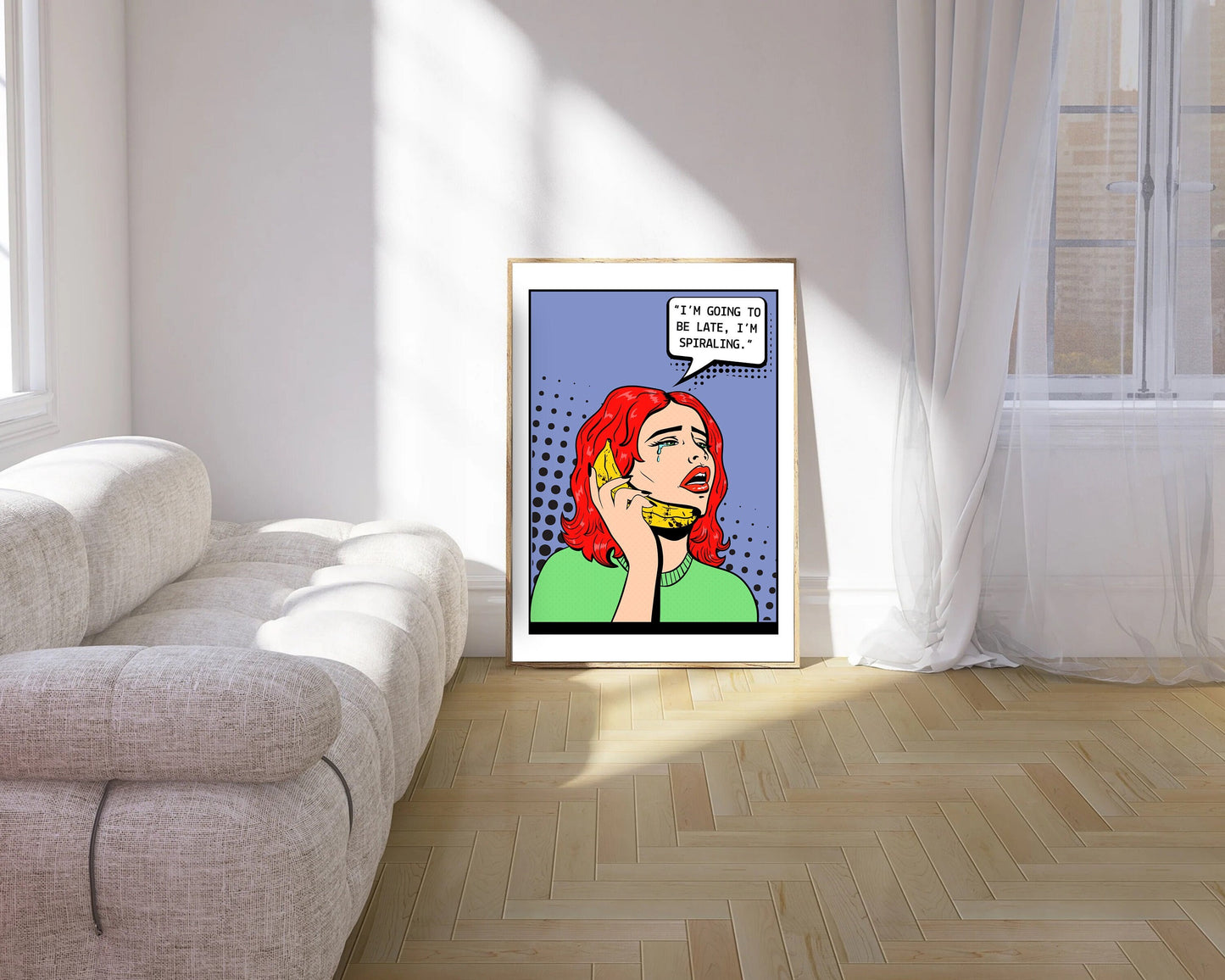 I'm Gonna Be Late Print