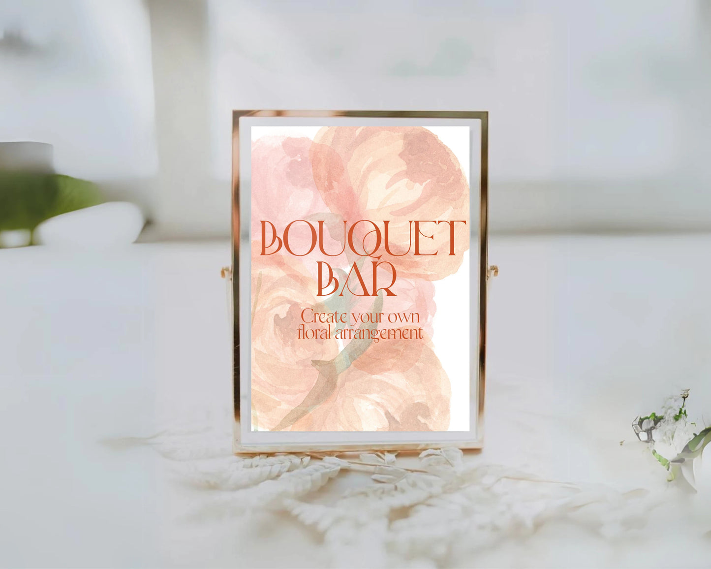Bouquet Bar Sign