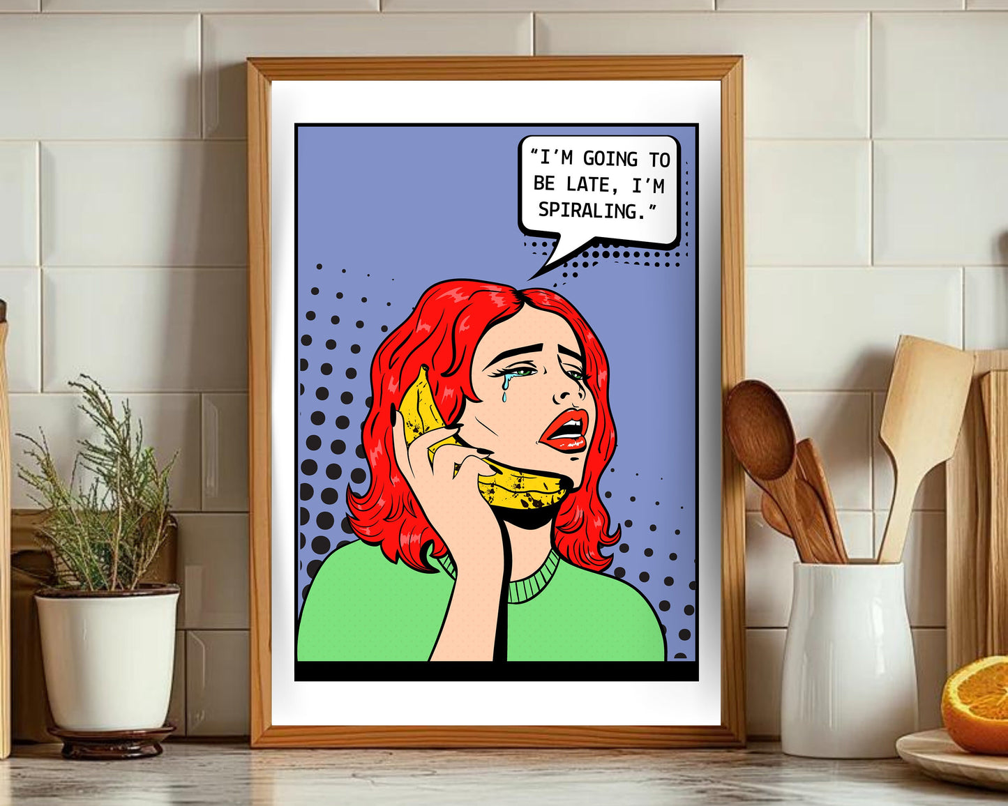 I'm Gonna Be Late Print