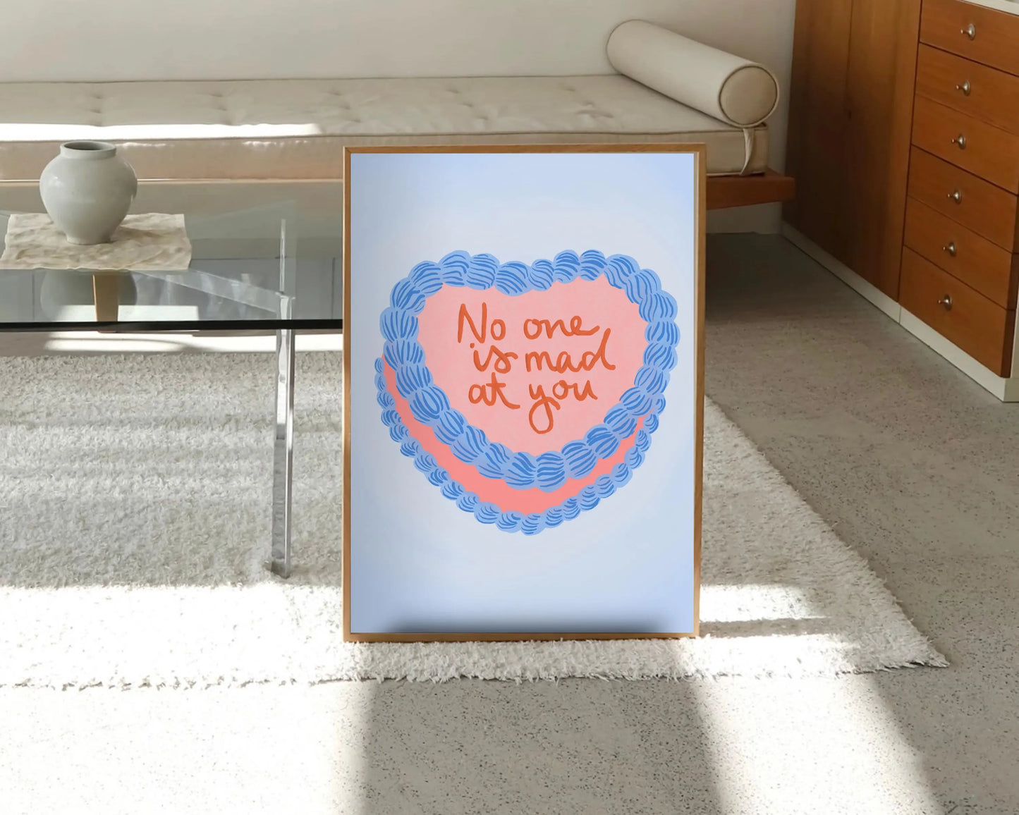 No One Is Mad At You Print
