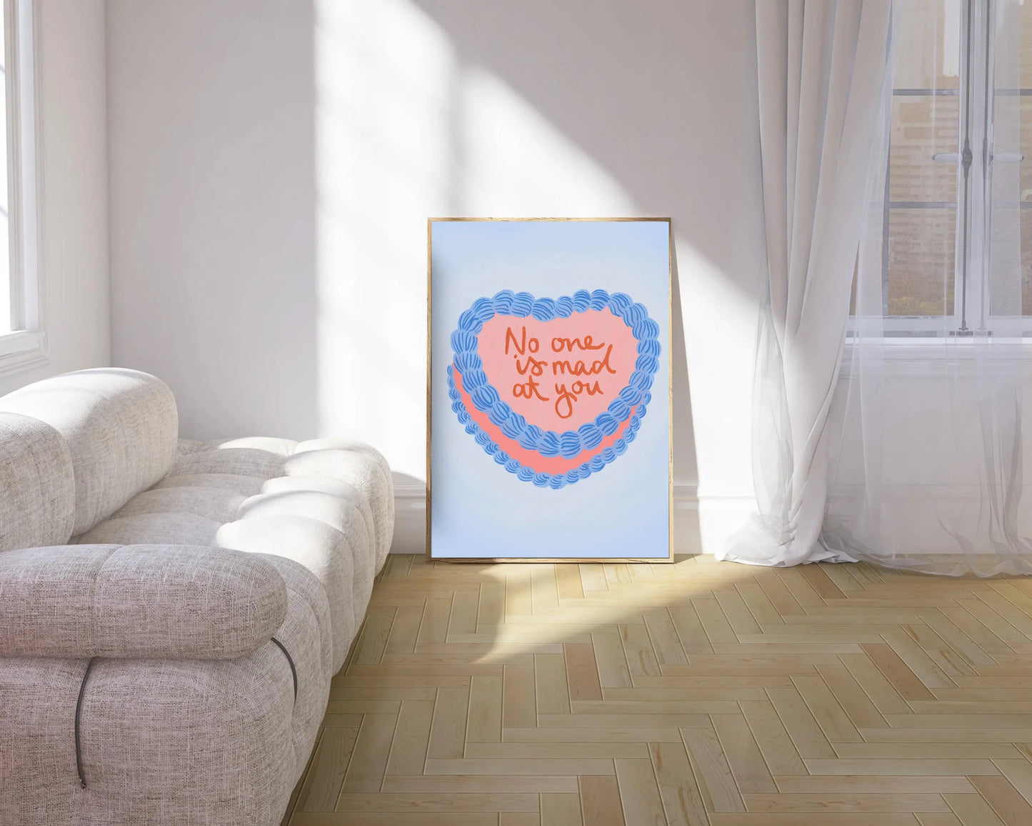 No One Is Mad At You Print