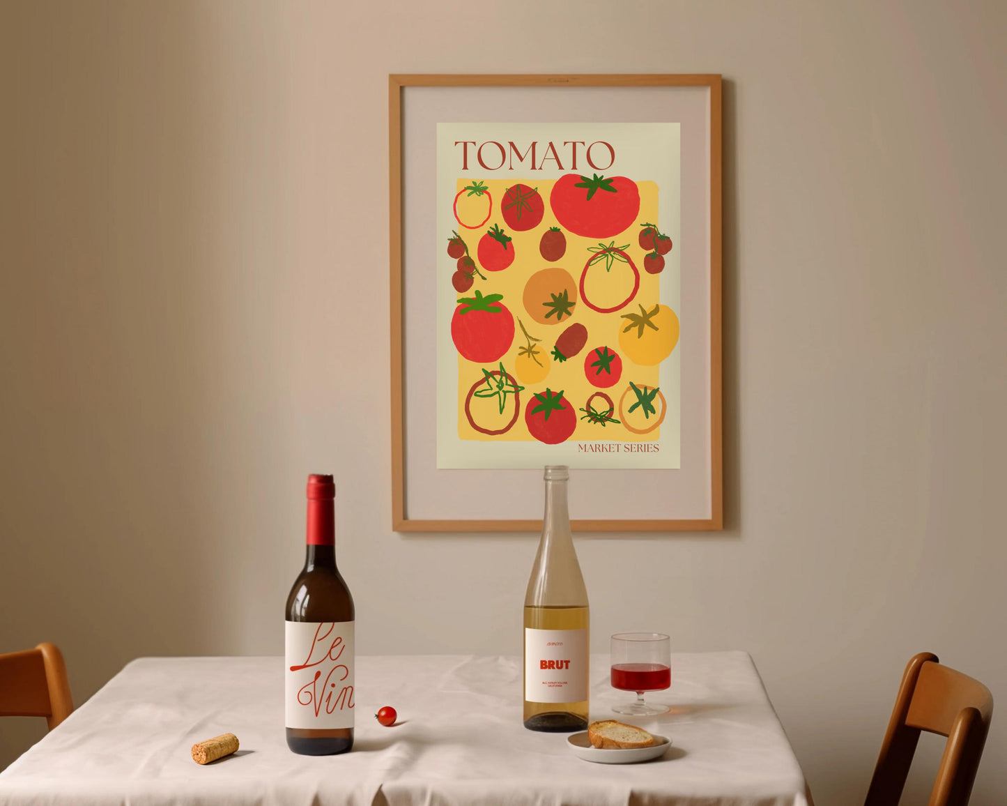 Tomato Illustration Print