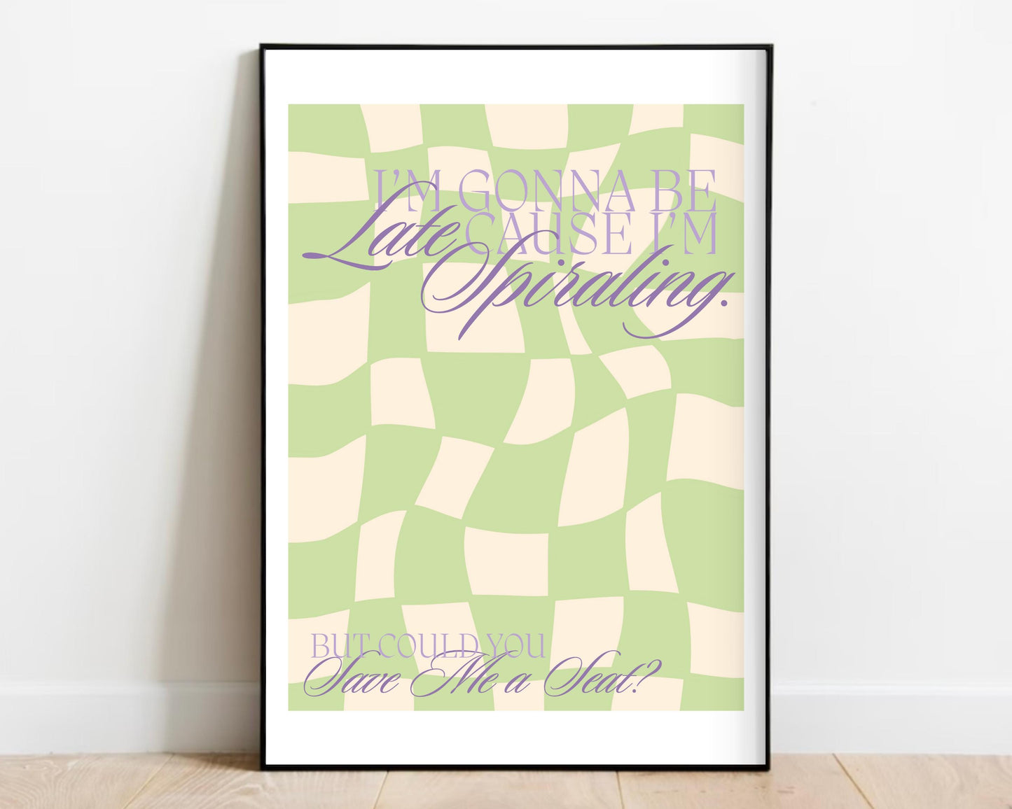 I'm Spiraling Print